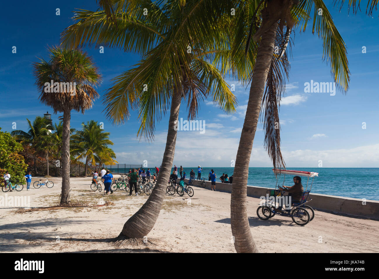 Gegend von Vereinigte Staaten, Florida, Miami, Key Biscayne, Bill Baggs Florida State Park Stockfoto