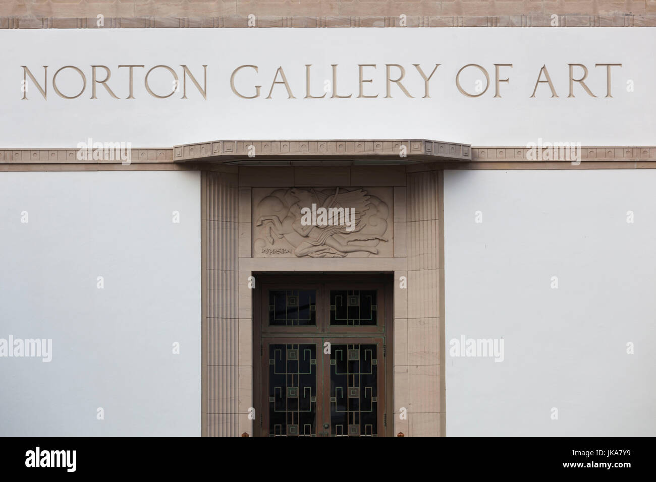 USA, Miami, West Palm Beach, Norton Gallery of Art, außen Stockfoto