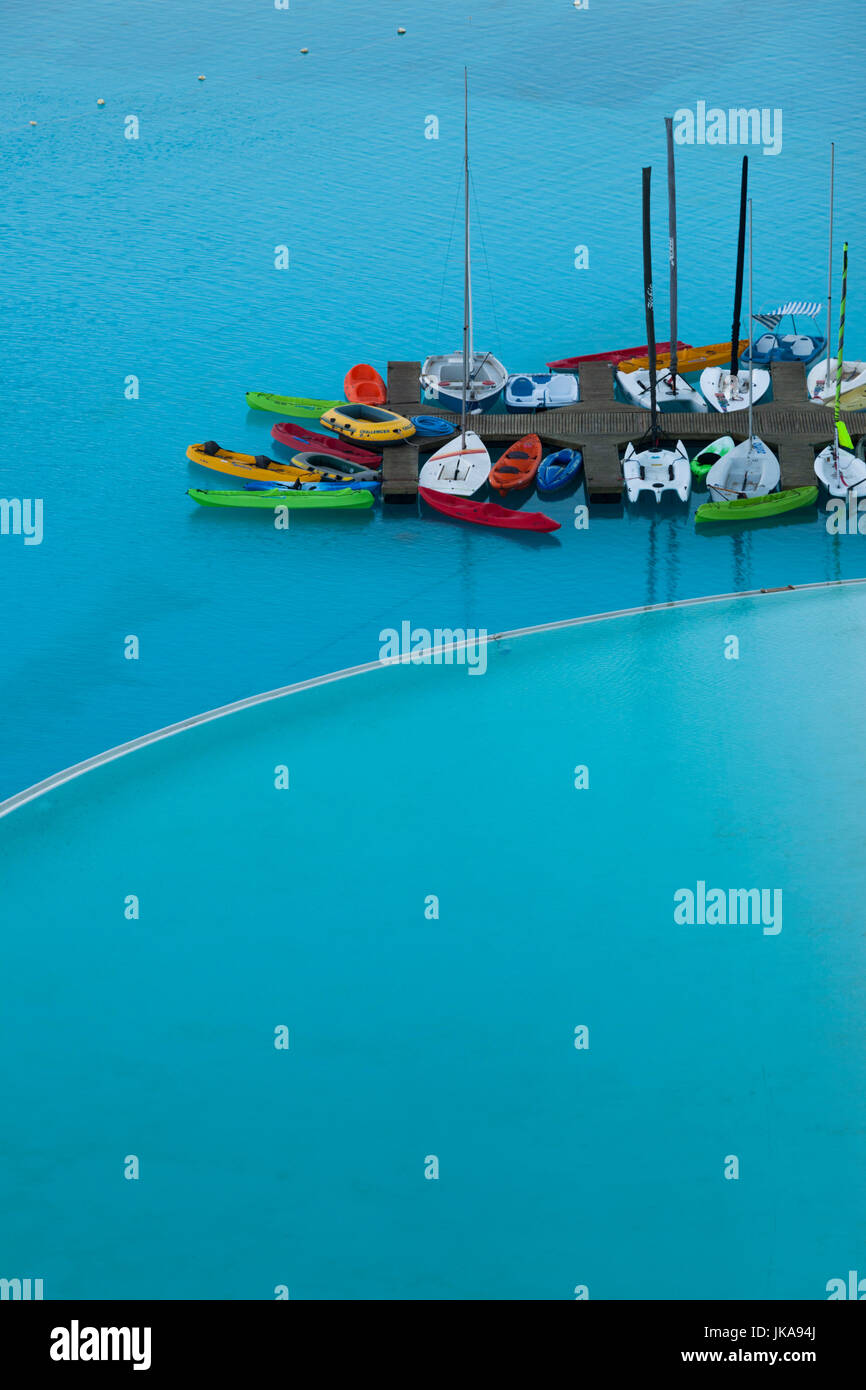 Chile, Algarrobo, San Alfonso del Mar, weltweit größten künstlichen pool Stockfoto