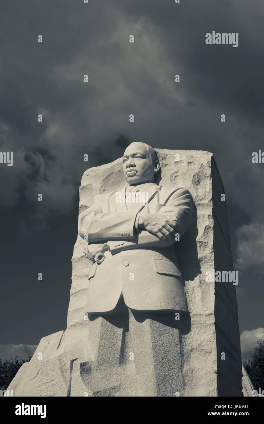 USA, Washington DC, Martin Luther King Denkmal Stockfoto