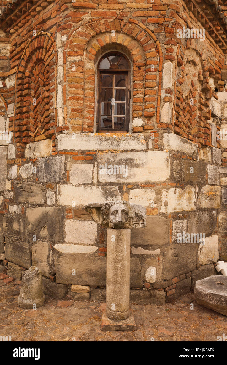 Albanien, Fier, Ruinen der griechischen Stadt Apollonia, 6. Jahrhundert v. Chr., byzantinisches Kloster und Museum, außen Stockfoto