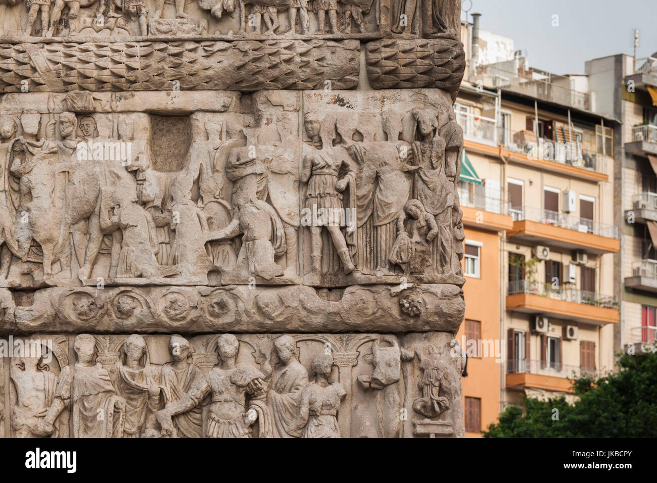 Griechenland, Region Zentralmakedonien, Thessaloniki, Arch of Galerius, b. 303 n. Chr. Stockfoto