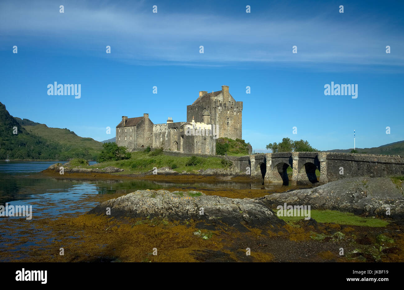 Eilean Donan Castle Kyle of Lochalsh Scotland Stockfoto