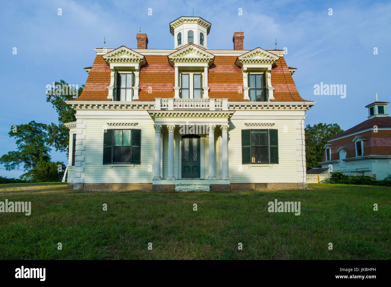 USA, Massachusetts, Cape Cod, Eastham, Fort Hill, das Haus Penniman b. 1868, ehemaliger Kapitän Haus Stockfoto