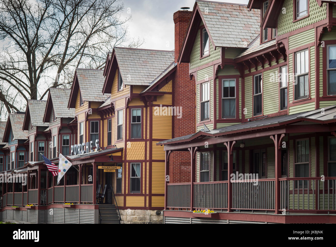 USA, Massachusetts, North Adams, Veranden Inn, Gästehaus Stockfoto