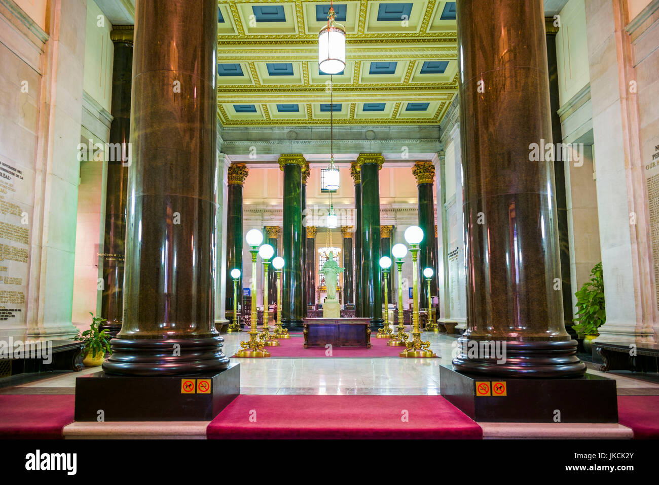 Kanada, Quebec, Montreal, Bank of Montreal, Buildling Innenraum Stockfoto