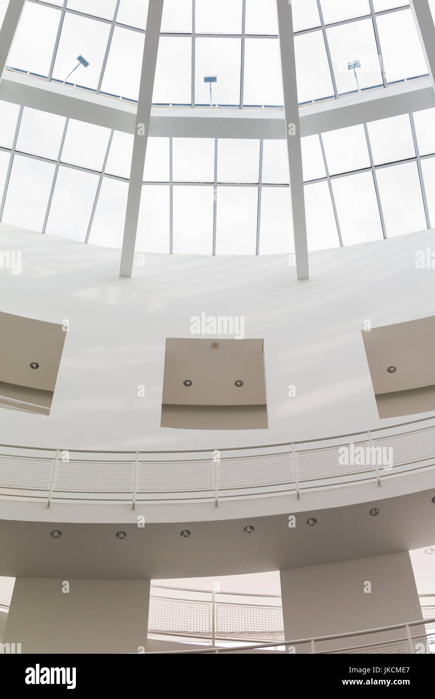 USA, Georgia, Atlanta, The High Museum of Art, Atrium des neuen Flügels von Renzo Piano entworfen Stockfoto