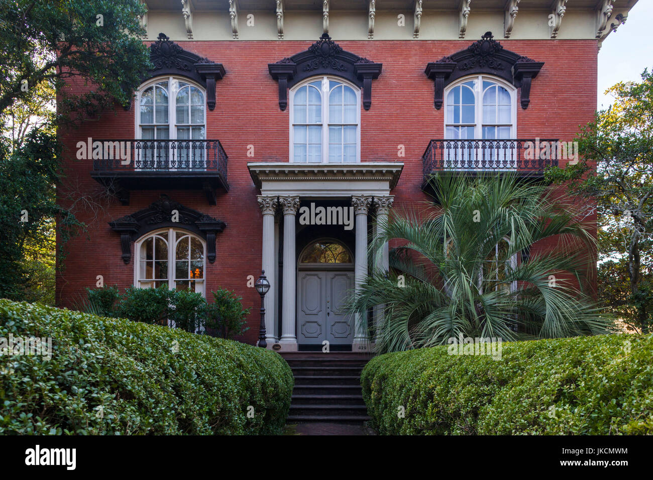 USA, Savanne, Mercer-Williams House, historische Villa, die einst im Besitz der Familie des Komponisten Johnny Mercer Stockfoto