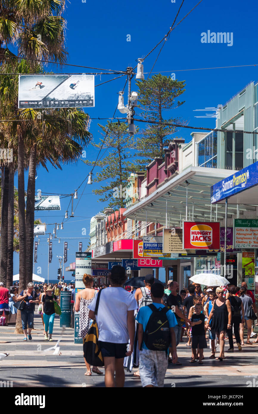 Australien, New South Wales, New South Wales, Sydney, Männlich, Belgrave Straße Stockfoto