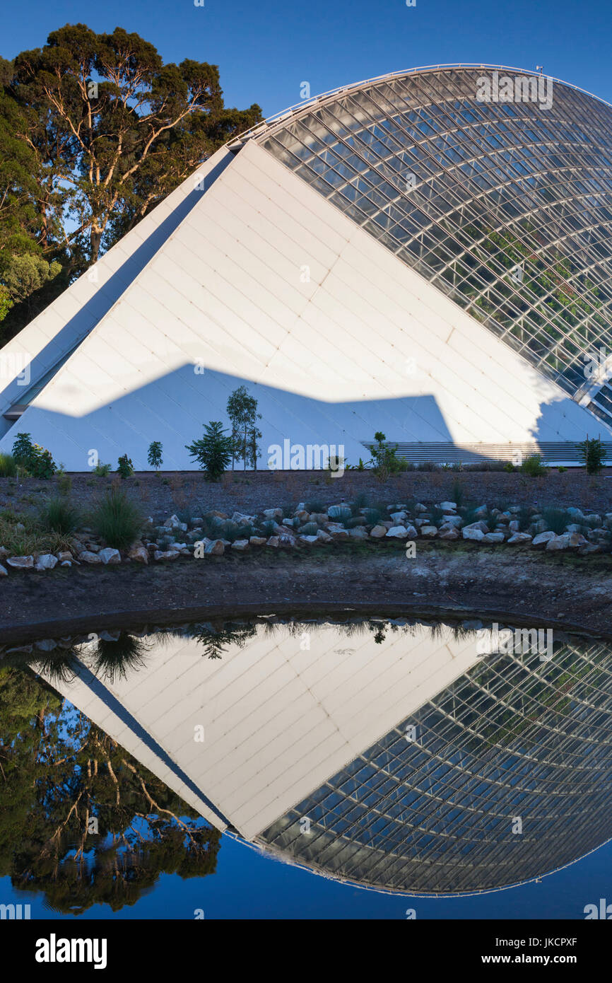 Australien, South Australia, Adelaide, Adelaide Botanic Garden, Bicentenial Wintergarten, tropischen Regenwald Gewächshaus Stockfoto