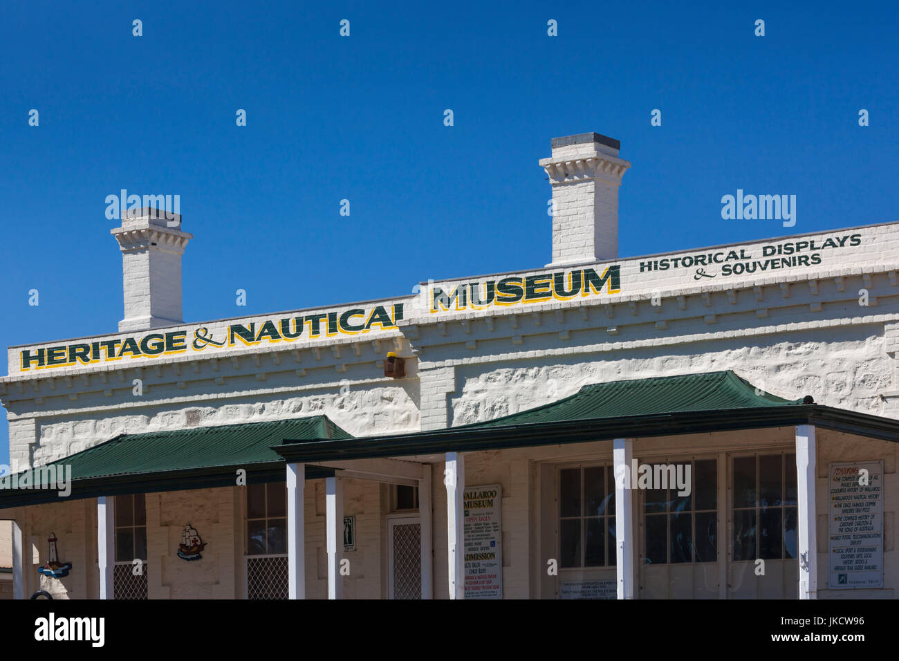 Australien, South Australia, Yorke Peninsula, Wallaroo, Erbe und nautisches Museum Stockfoto