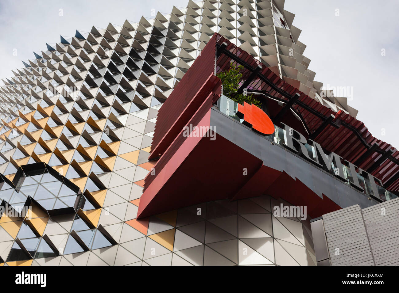 Australien, Victoria, VIC, Melbourne, RMIT University, Swanston akademische Gebäude außen Stockfoto