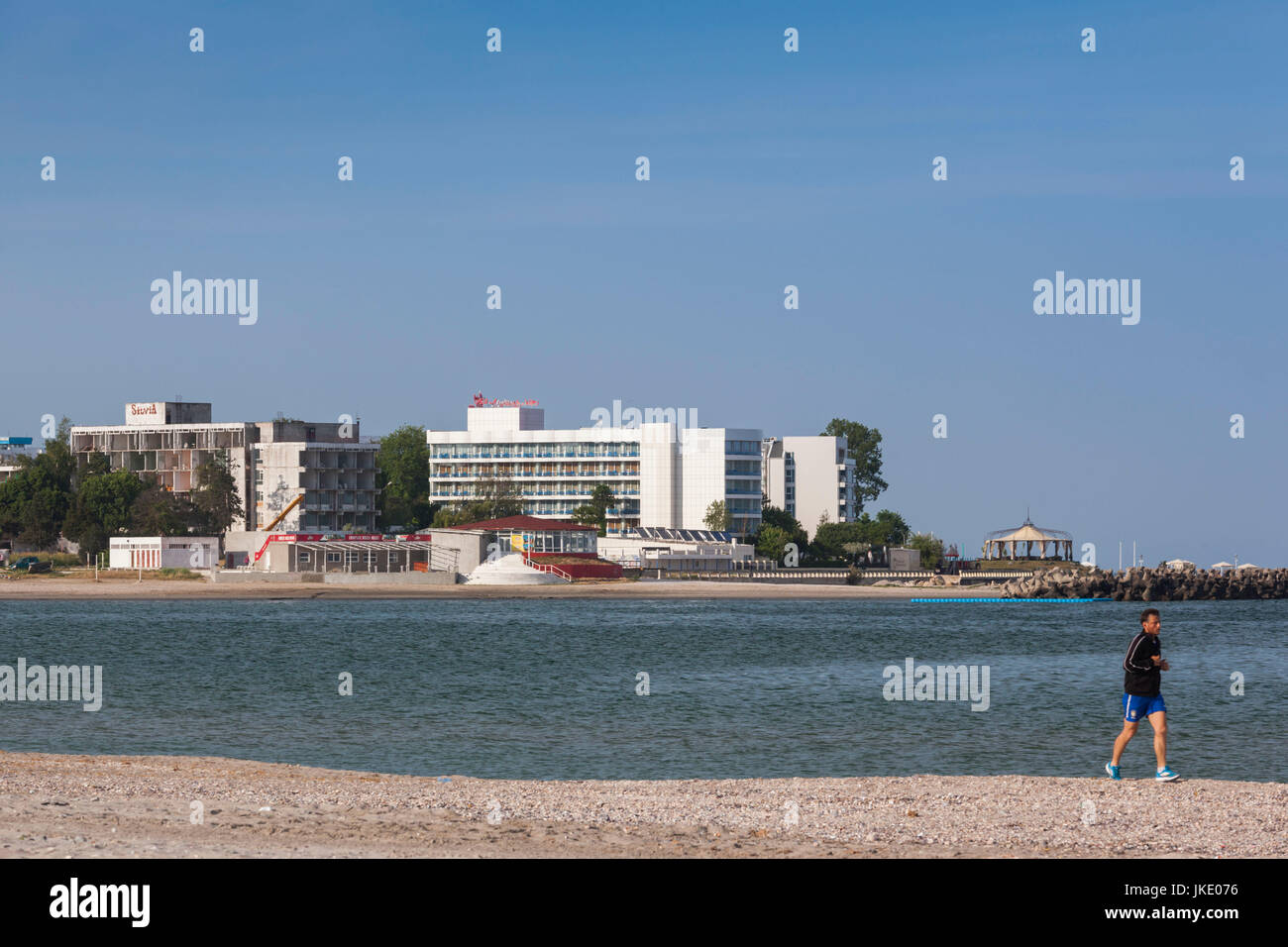 Rumänien, Schwarzmeerküste, Venus Beach Strandresort hotels Stockfoto