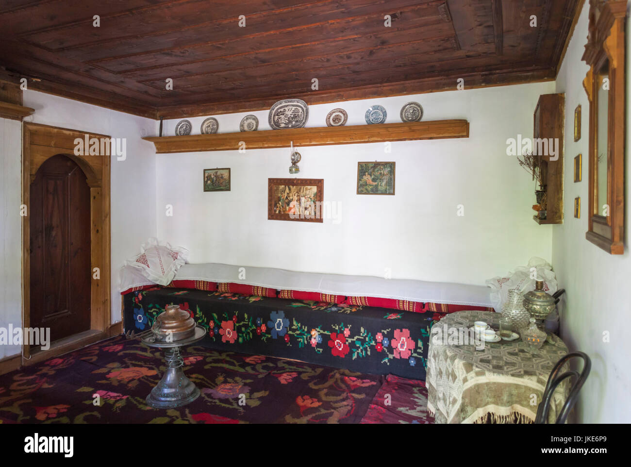 Bulgarien, Mittelgebirge, Sopot, Elternhaus der berühmtesten Schriftsteller Ivan Vazov, Bulgarien, innen Stockfoto