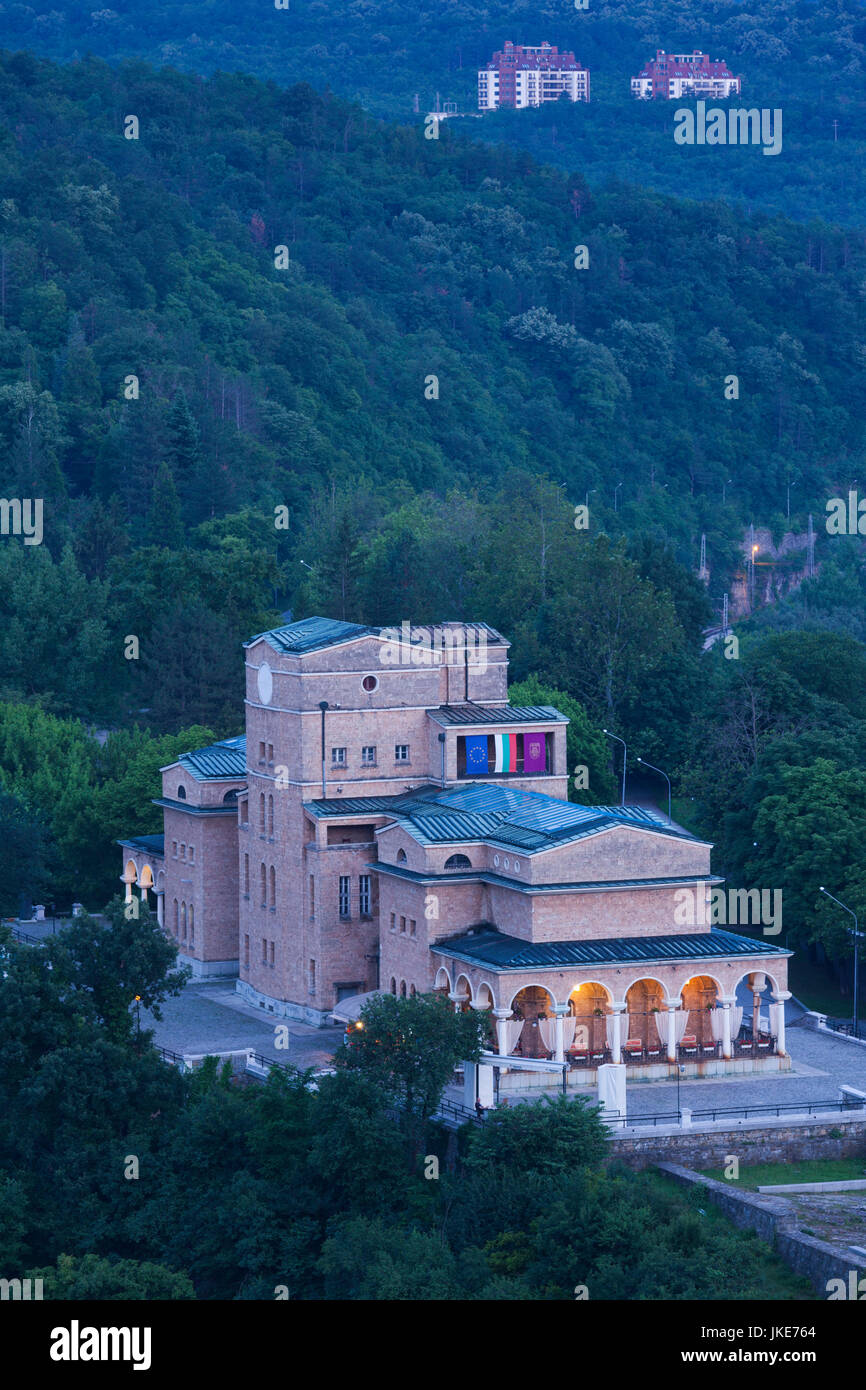 Bulgarien, Mittelgebirge, Veliko Tarnovo, Staatliches Kunstmuseum, dawn Stockfoto
