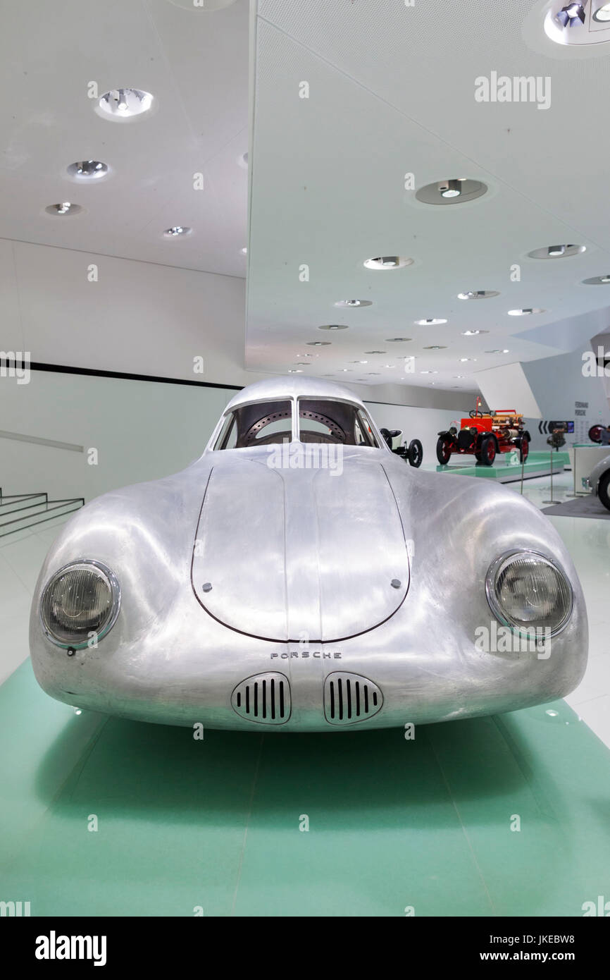 Deutschland, Baden-Württemberg, Stuttgart - Zuffenhausen, Porsche Automuseum, Gmund-Coupé Prototyp Stockfoto