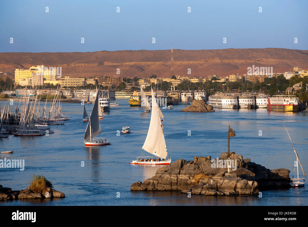 Aegypten, Assuan, Erster Katarakt Stockfotografie Alamy
