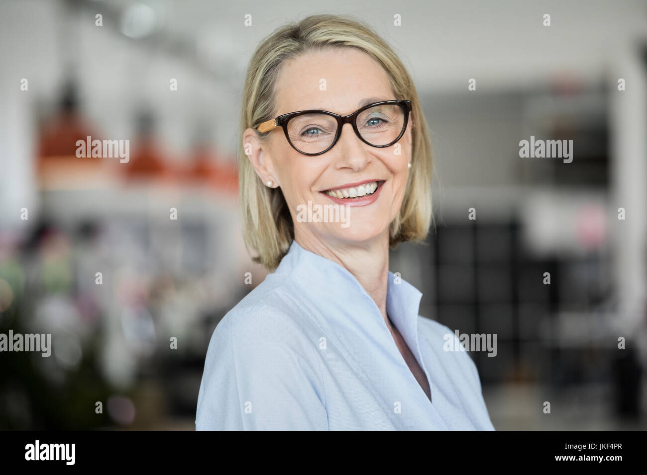 Porträt einer Reife Geschäftsfrau Stockfoto