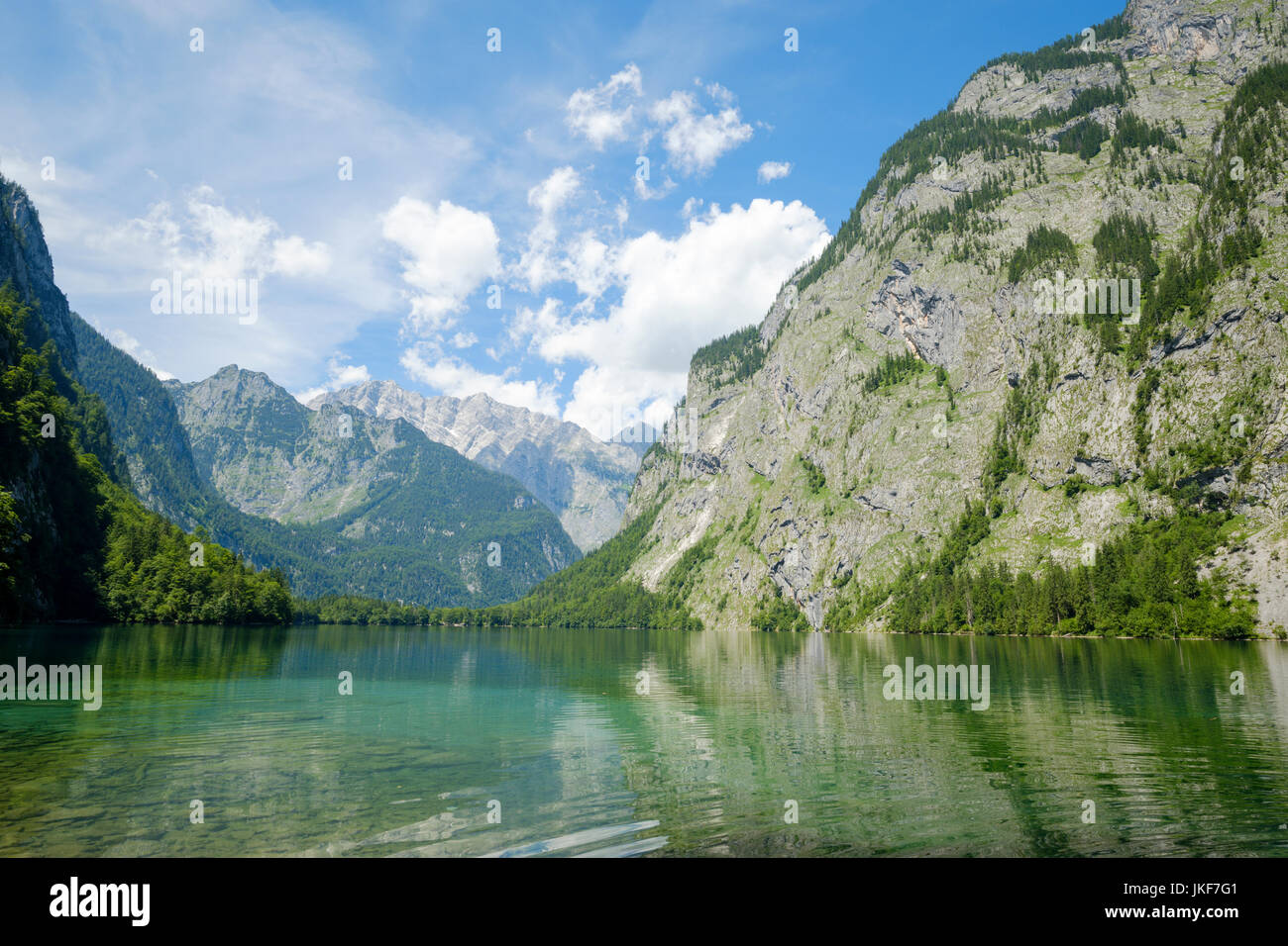 See-Obersee, Upper Bavaria, Bayern, Deutschland, Europa Stockfoto