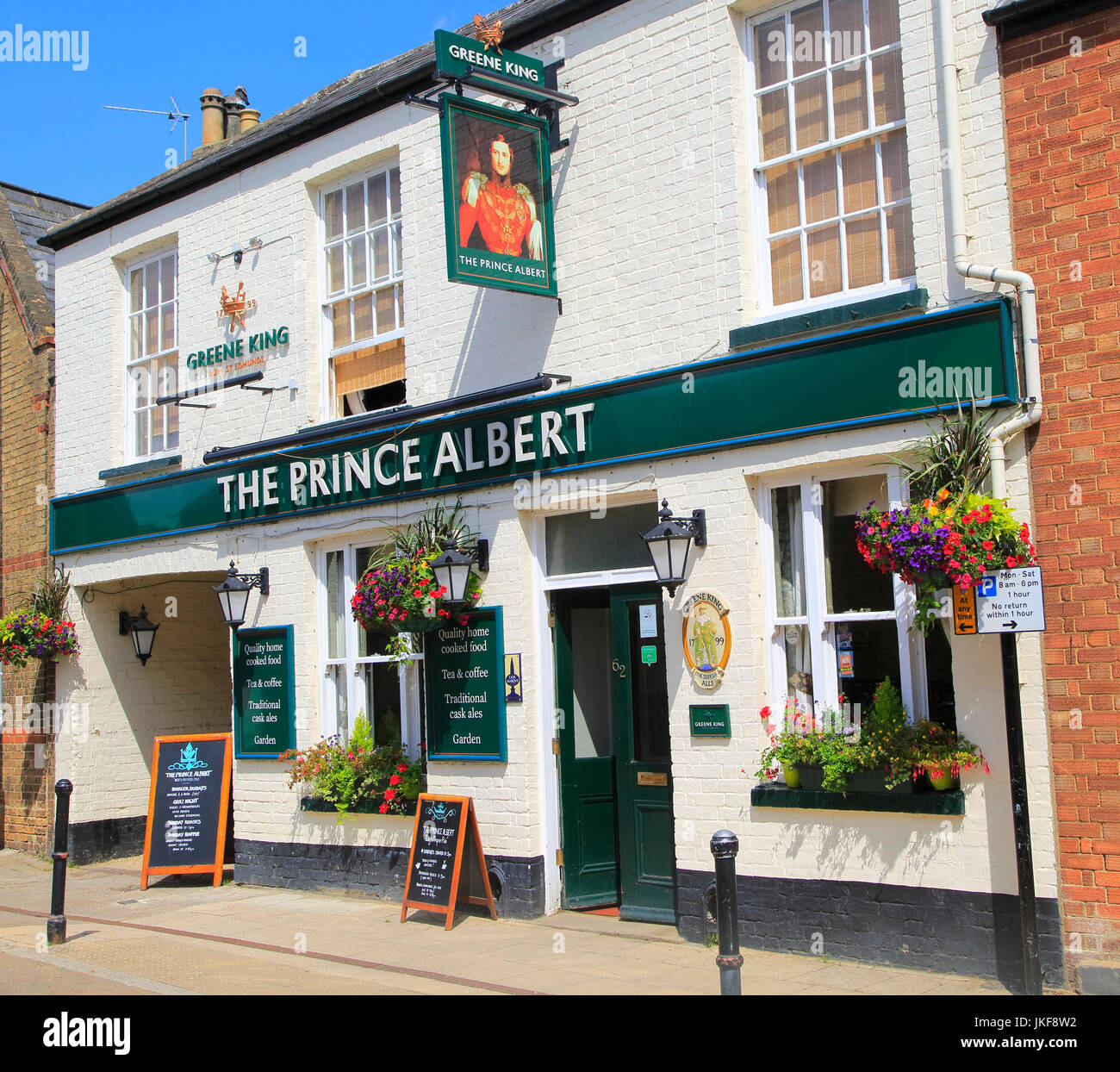 Prinz Albert Pub, Ely, Cambridgeshire, England, UK Stockfoto