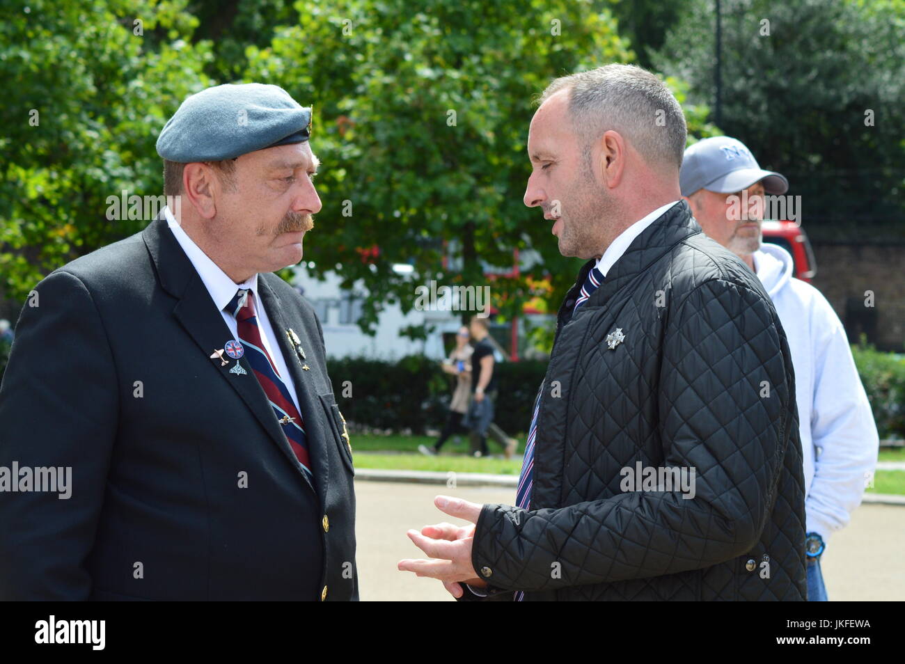 London, UK. 22. Juli 2017. Hyde Park Gerechtigkeit Kampagne. Bildnachweis: Mark Leishman/Alamy Live-Nachrichten Stockfoto