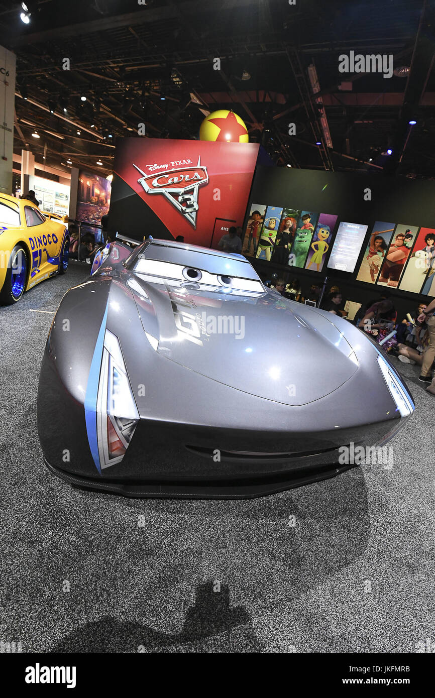 Anaheim Ca Usa 16 Juni 2017 Disney Pixar Cars 3 Auf Der D23