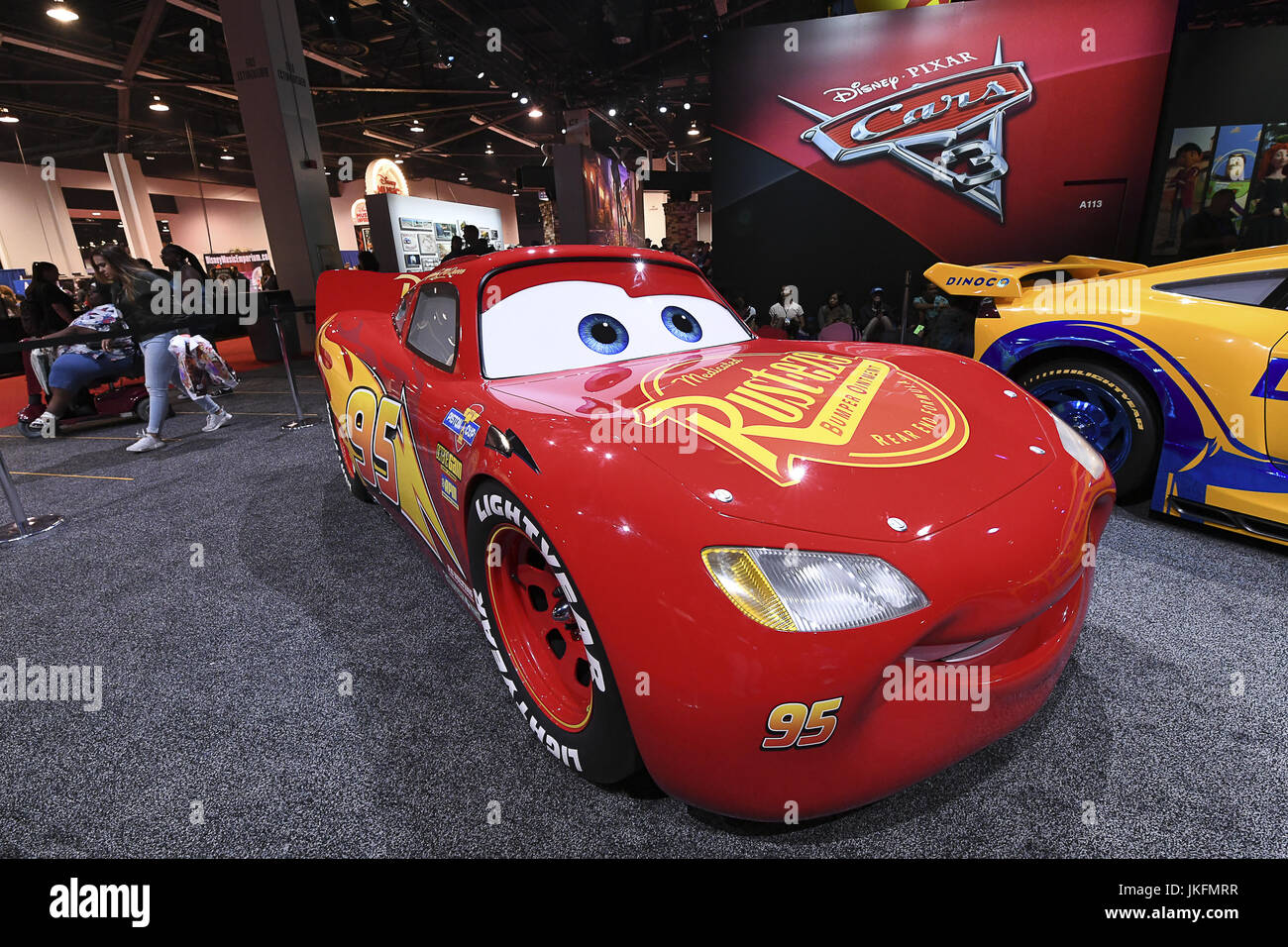 Anaheim Ca Usa 16 Juni 2017 Disney Pixar Cars 3 Auf Der D23