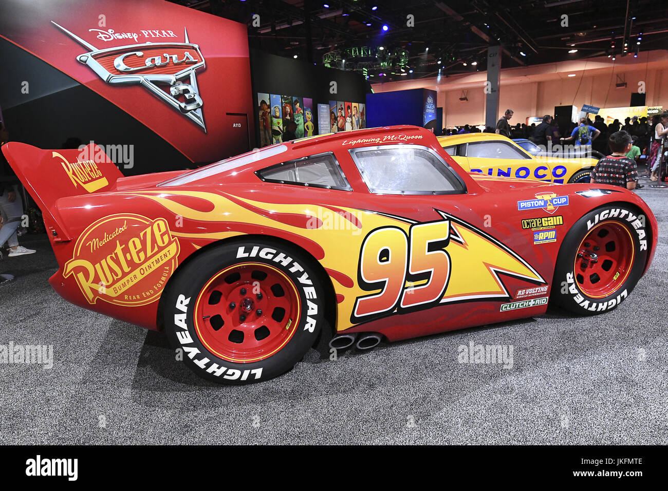 Anaheim Ca Usa 16 Juni 2017 Disney Pixar Cars 3 Auf Der D23