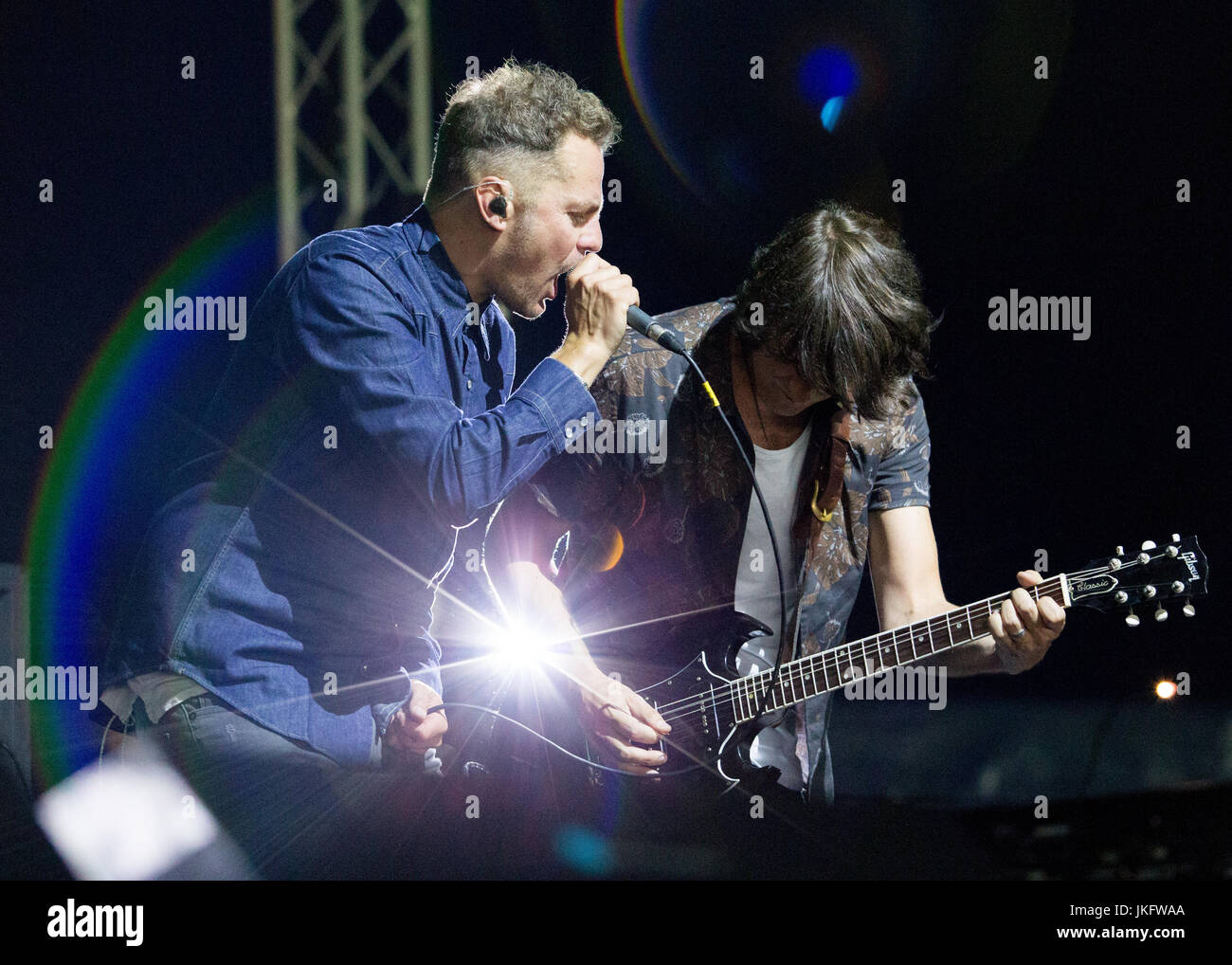 Toploader, im Park Festival, Southend, Essex © Clarissa Debenham / Alamy Stockfoto