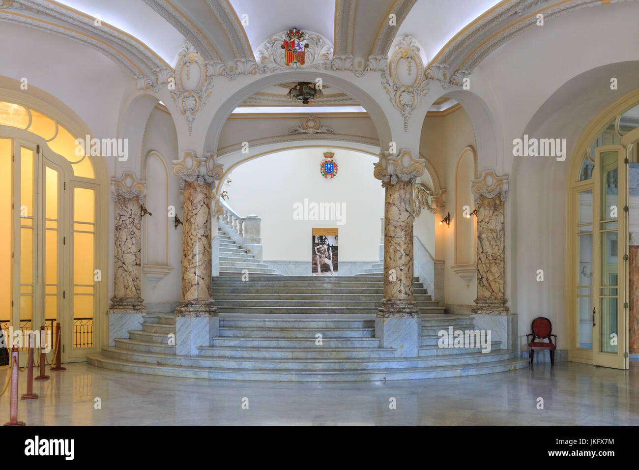 Das Gran Teatro De La Habana Alicia Alonso, innen Saal und Foyer, Havanna, Kuba Stockfoto