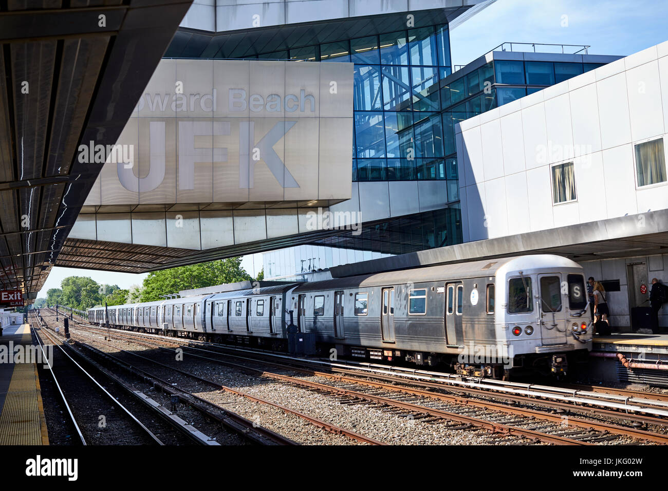 Zug Von Central Park Zum Jfk Airport www.alamy.de