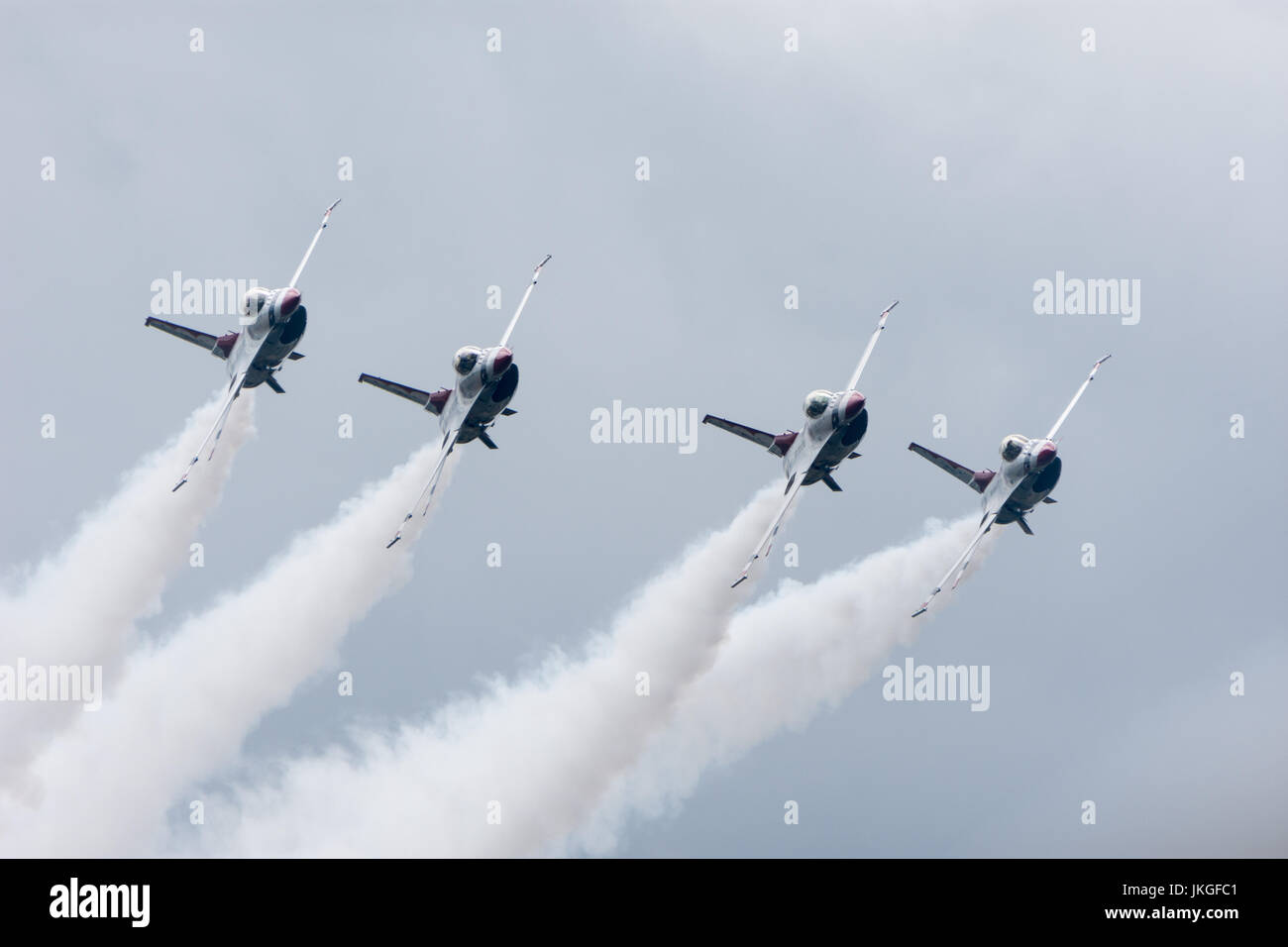 USAF Thunderbirds FAIRFORD RIAT 2017 Stockfoto