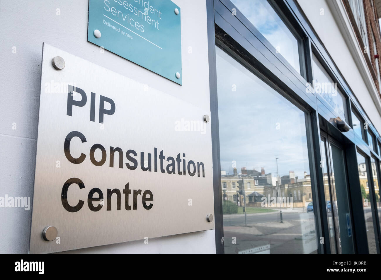 PIP (persönliche Unabhängigkeit Zahlungen) Beratungszentrum, Southampton, Hampshire, UK Stockfoto