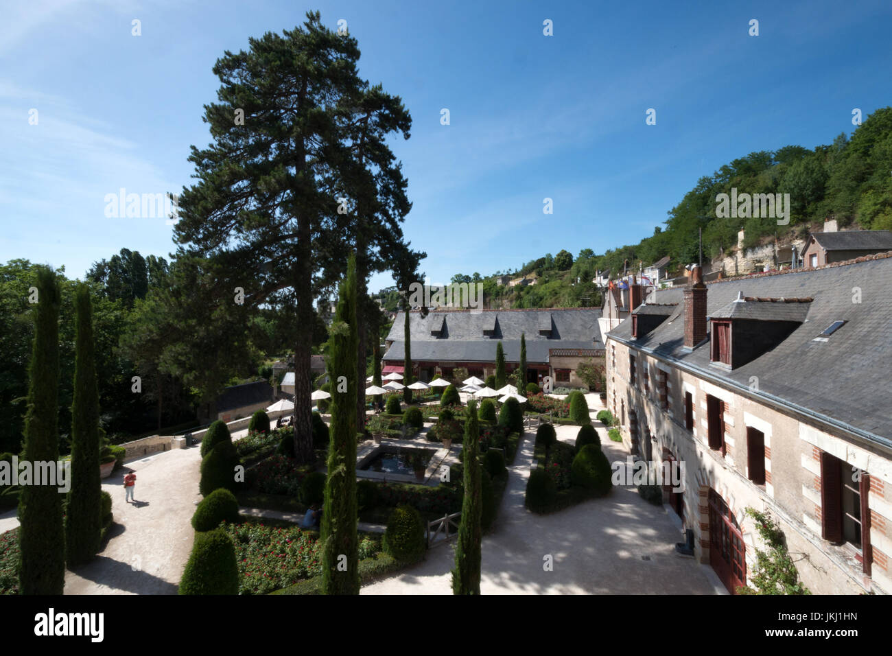 Clos Luce, Haus von Leonardo da Vinci in Amboise, Loire Tal, Frankreich Stockfoto