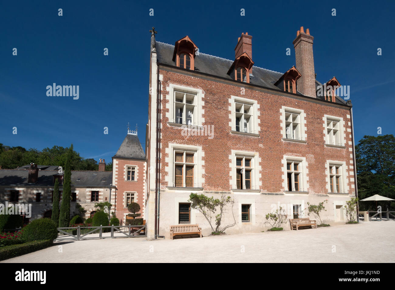 Clos Luce, Haus von Leonardo da Vinci in Amboise, Loire Tal, Frankreich Stockfoto