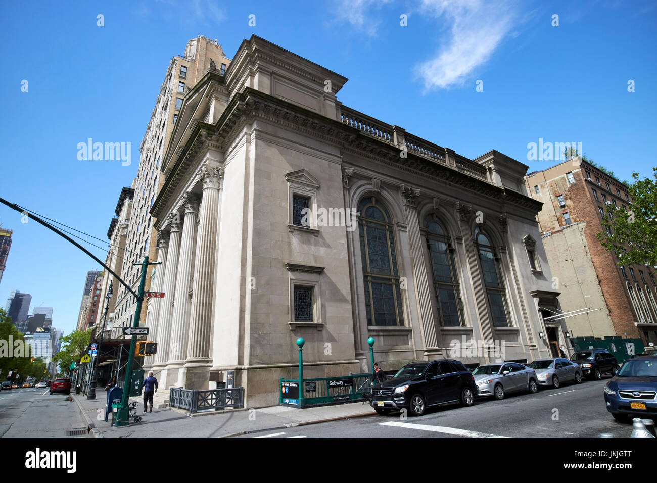 Versammlung Shearith Israel spanische und Portugiesische Synagoge Central Park West obere Westseite New York City USA Stockfoto