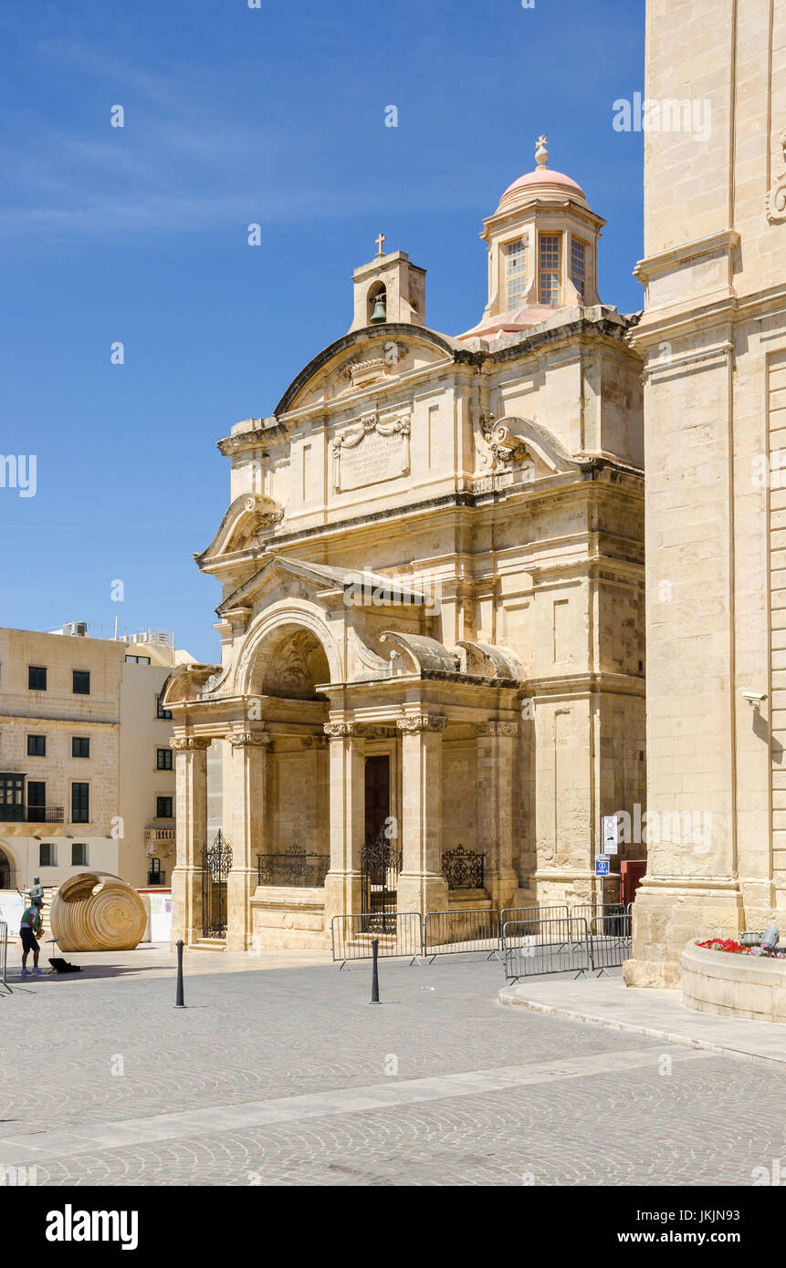 Die römisch-katholische Kirche des Hlg. Italiens aufgeführt auch bekannt als Kirche von Str. Catherine von Alexandria im nationalen Inventar des C Stockfoto