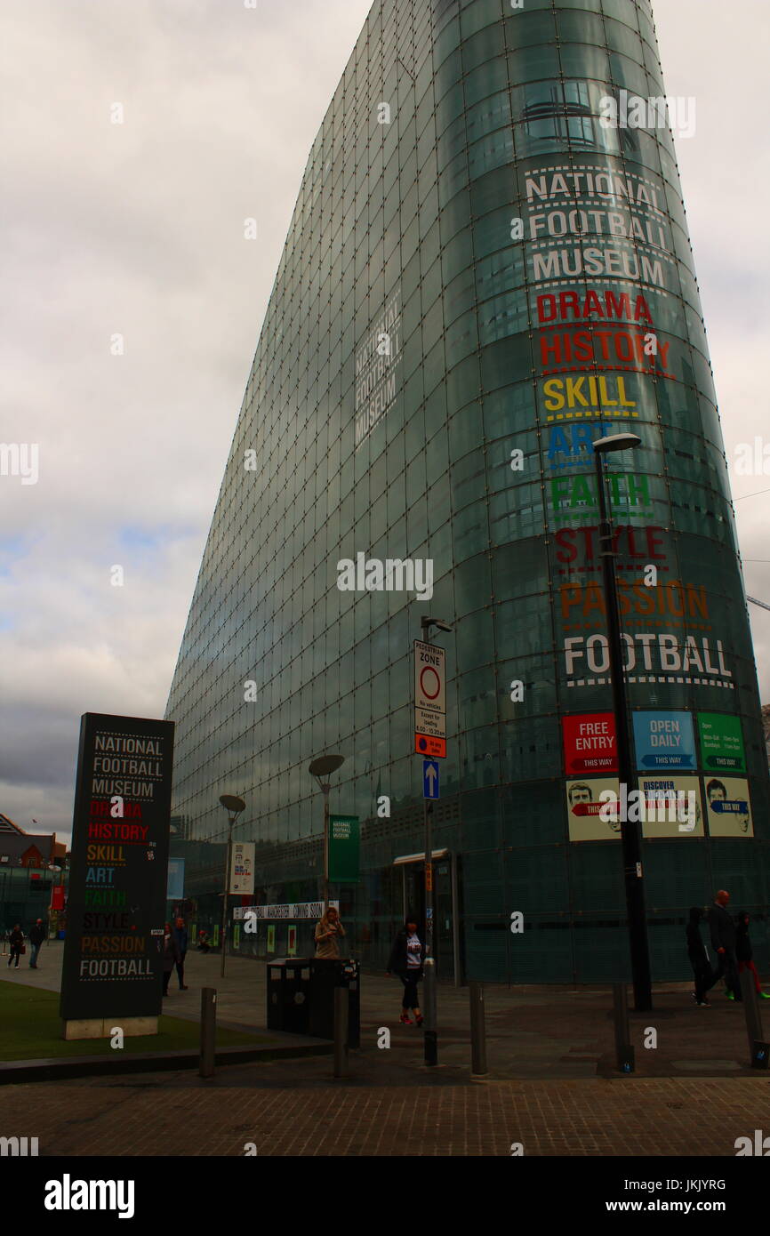 National Football Museum, Manchester Stockfoto