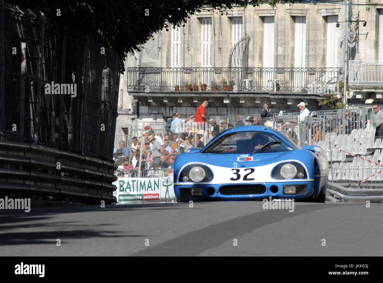 Ein Matra 640 während eines Rennens auf der Rennstrecke von Angoulême Rempart Stockfoto