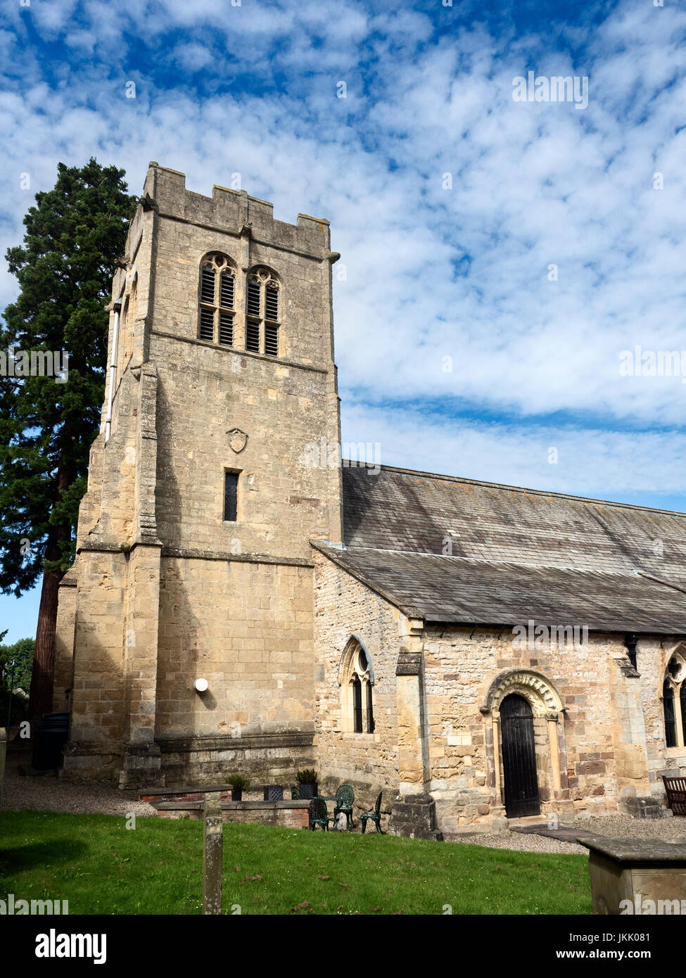 Der hl. Jungfrau Maria Kirche von England Pfarrkirche in Goldsborough in der Nähe von knaresborough North Yorkshire England Stockfoto