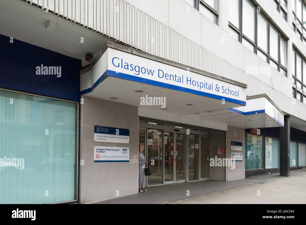 Glasgow Dental Hospital Stockfoto