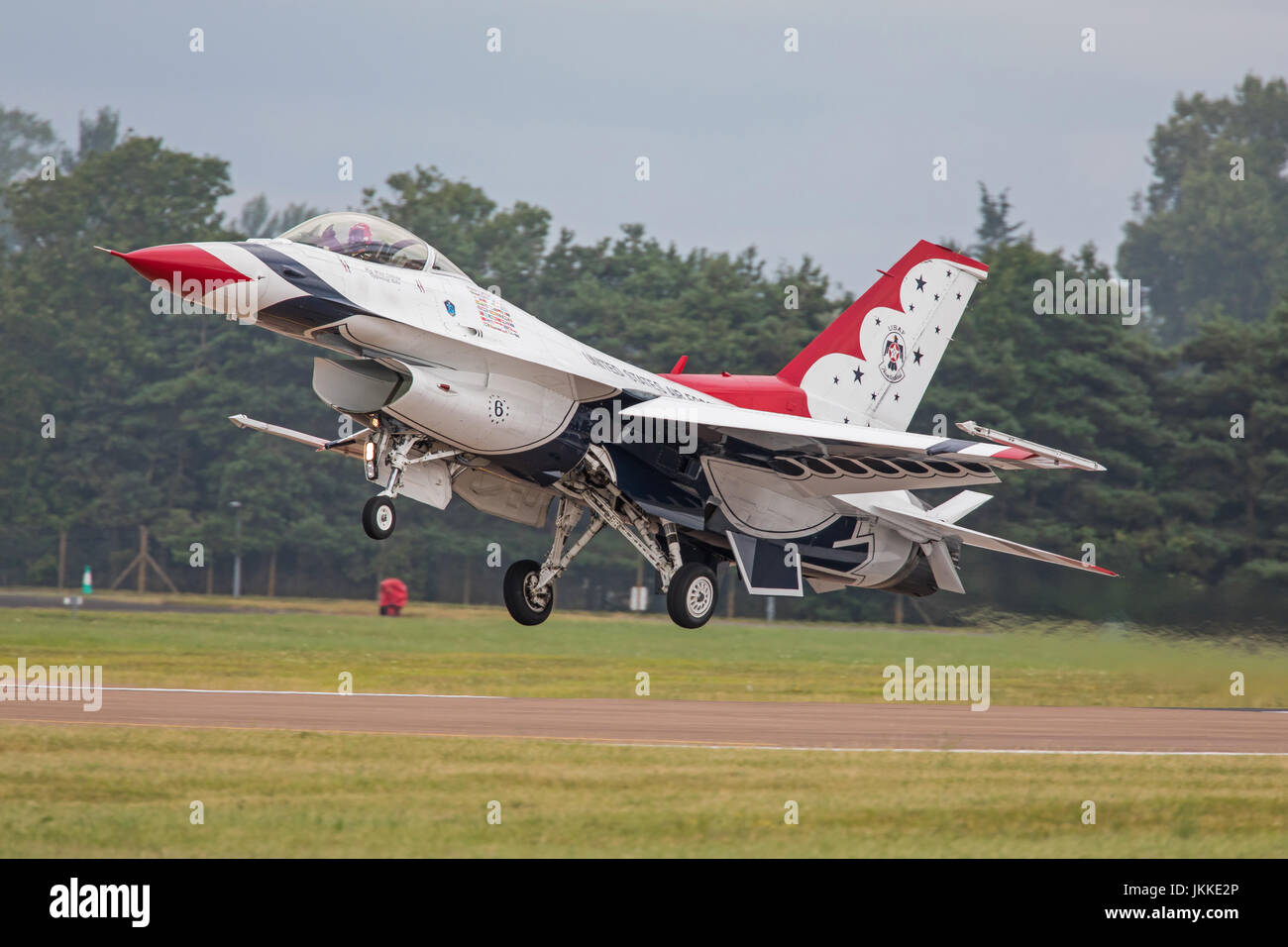 Thunderbirds F16 Stockfoto