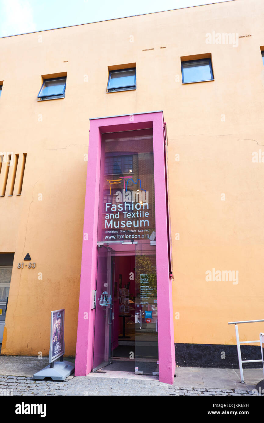 Mode- und Textilmuseum, Bermondsey Street, London, UK Stockfoto
