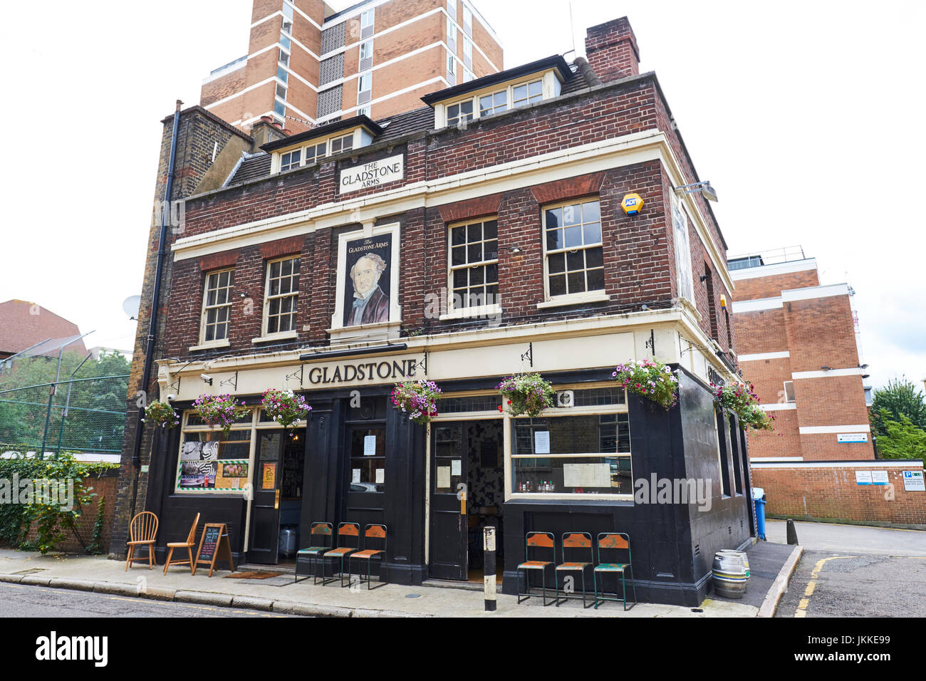 Gladstone Arme Wirtshaus, Lant Street, Stadtteil Southwark, London, UK Stockfoto