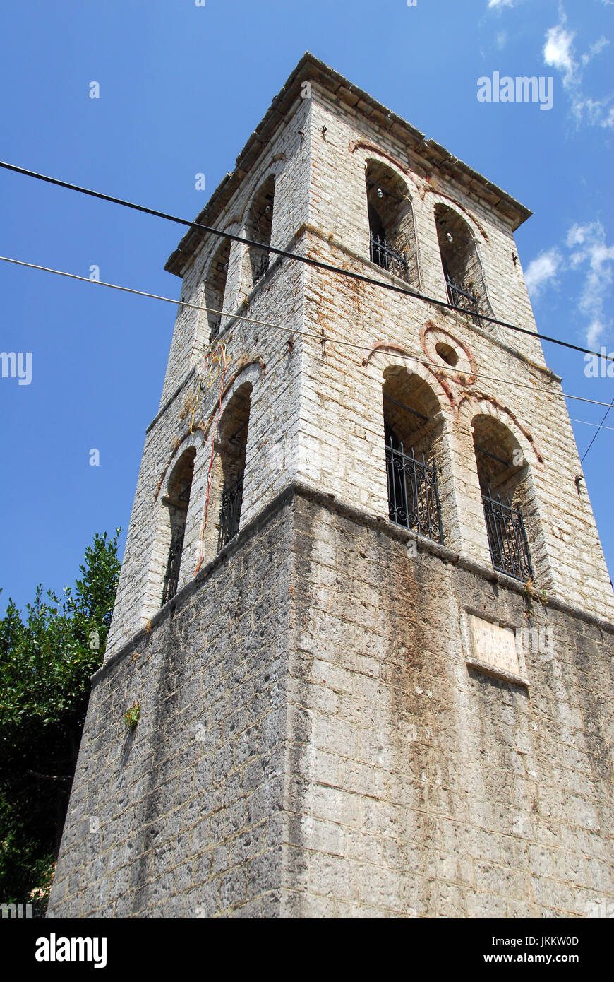Zagoria Bergdörfer, Griechenland (Dilofo, Skamneli, Laista, Tsepelovo)  08 08 2010 Stockfoto