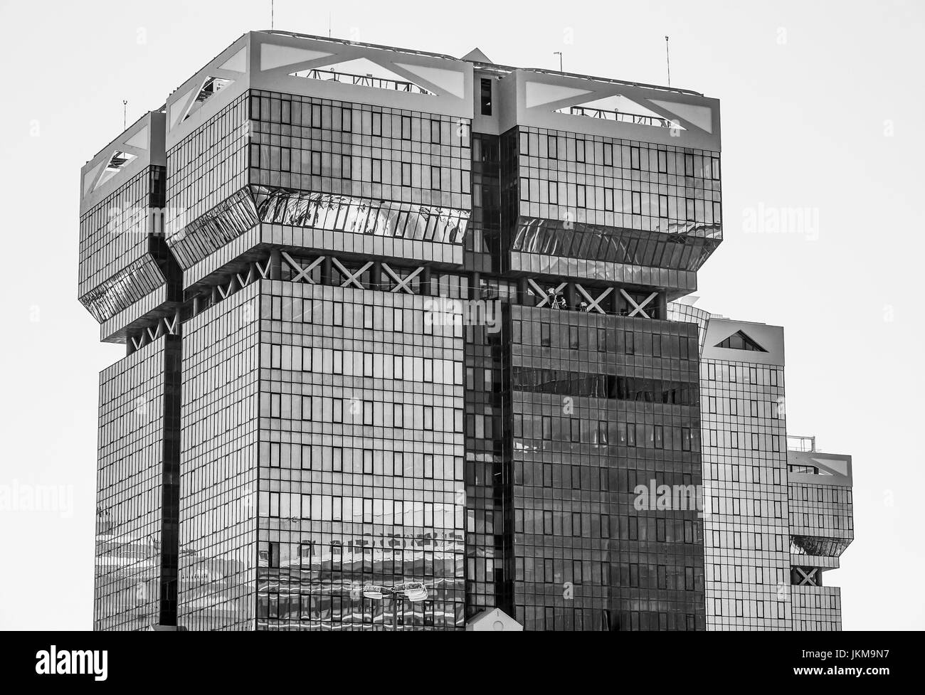 Amoreiras Shopping-Center in Lissabon - Lissabon, PORTUGAL 2017 Stockfoto
