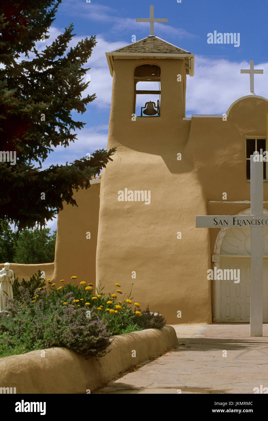 St. Francis of Assisi Church in Taos, New Mexico Stockfoto