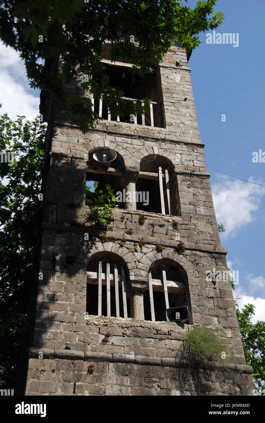 Zagoria Bergdörfer, Griechenland (Dilofo, Skamneli, Laista, Tsepelovo)  08 08 2010 Stockfoto