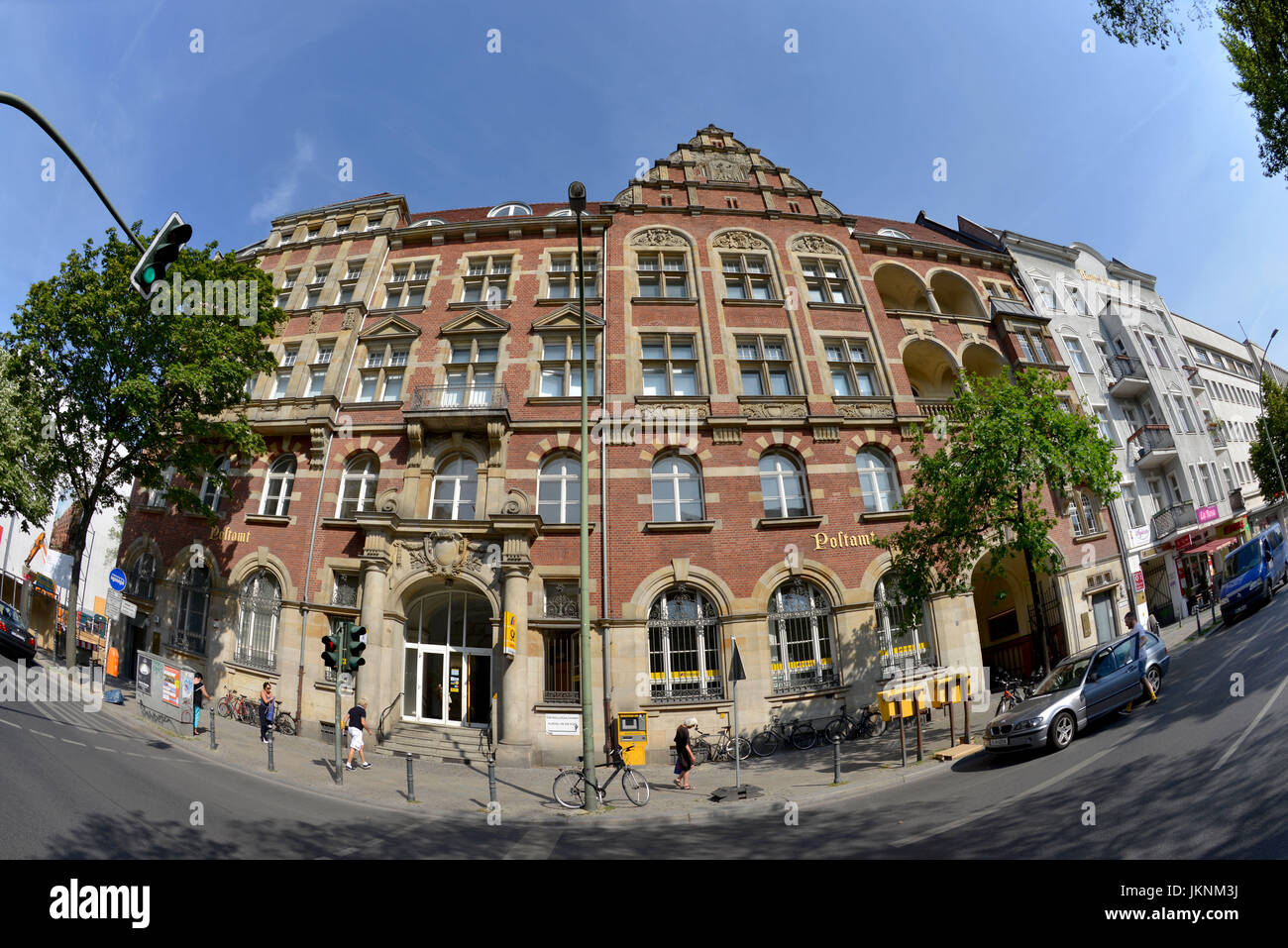 Postamt, High Street, Schönheit des Berges, Postamt, Hauptstrasse, Schöneberg, Berlin, Germany, Deutschland Stockfoto