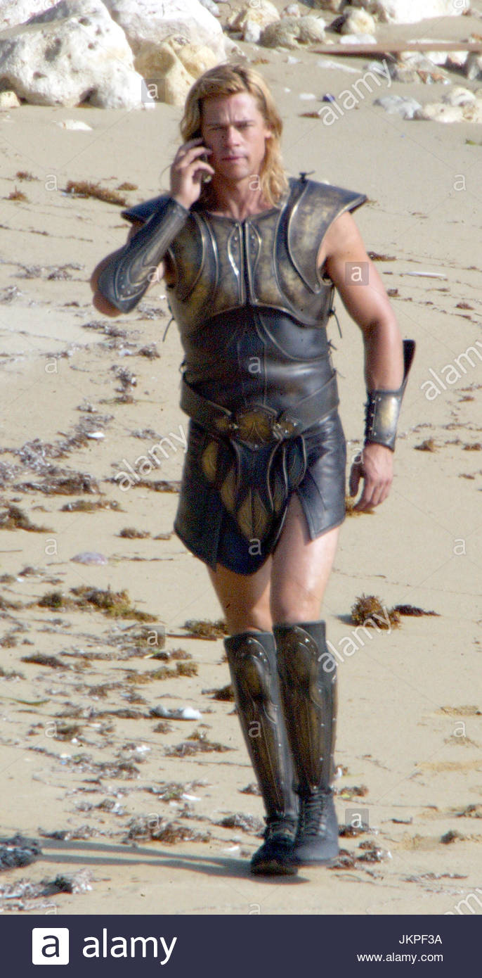 Troy Movie Brad Pitt Stockfotos & Troy Movie Brad Pitt Bilder Alamy